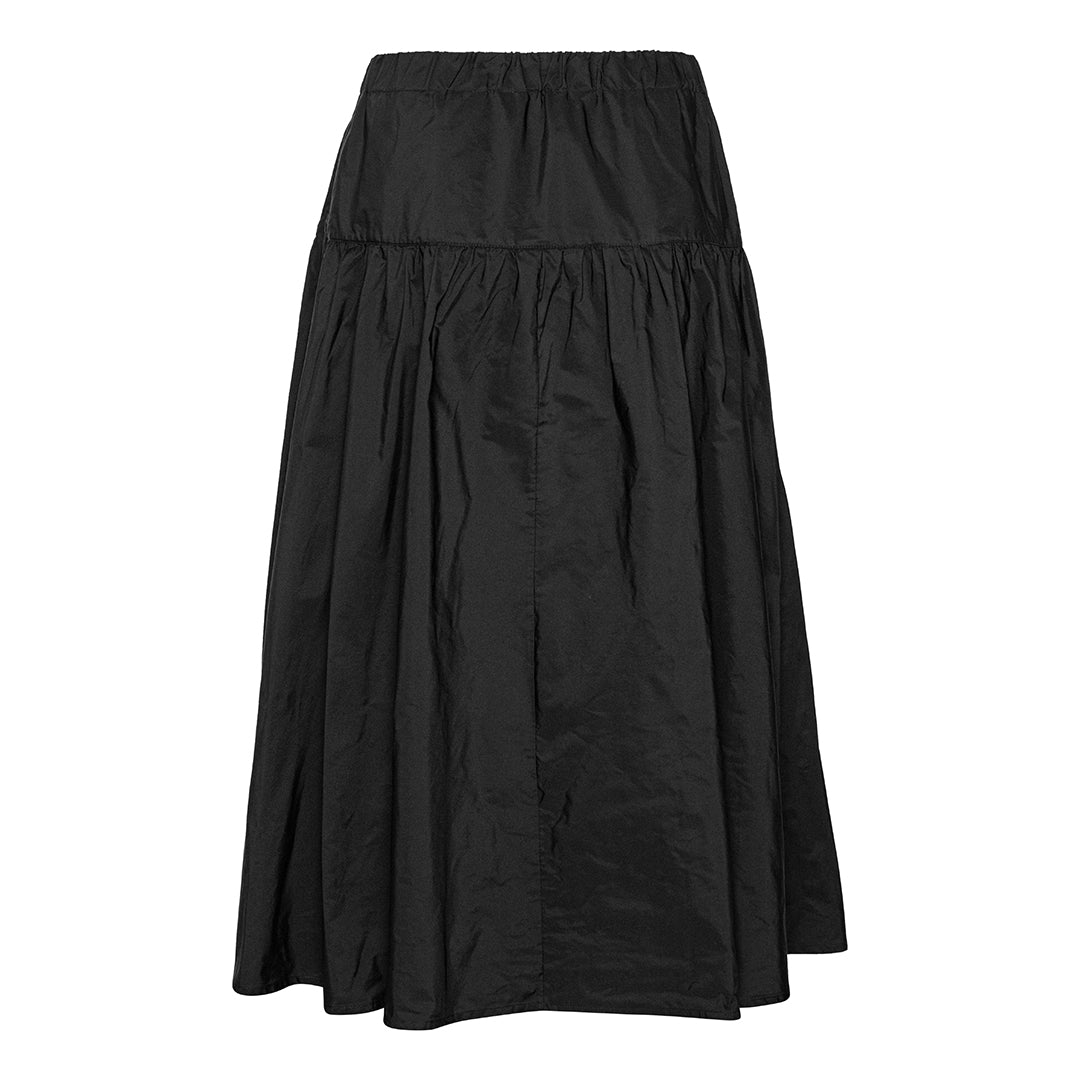 Skirt with internal drawstring. 