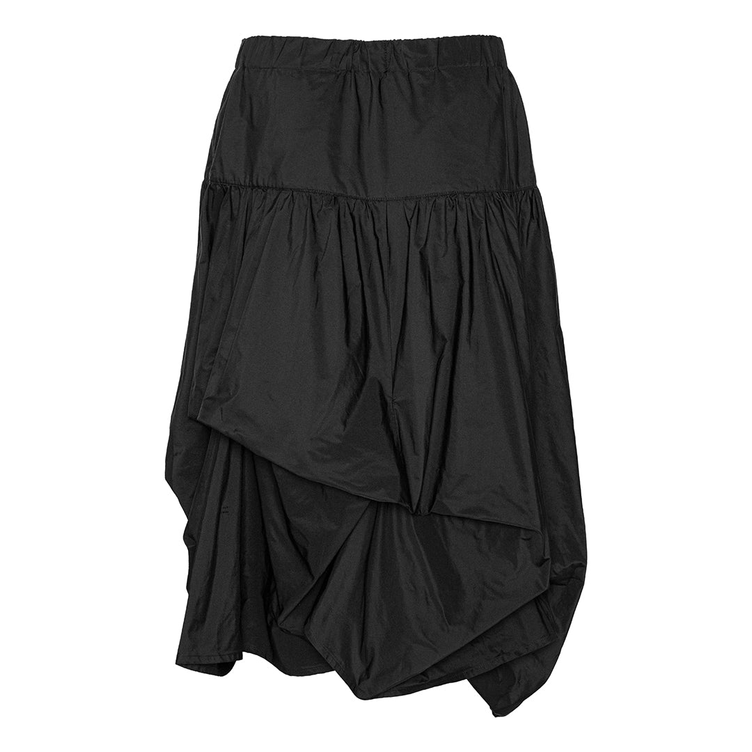 Skirt with internal drawstring. 